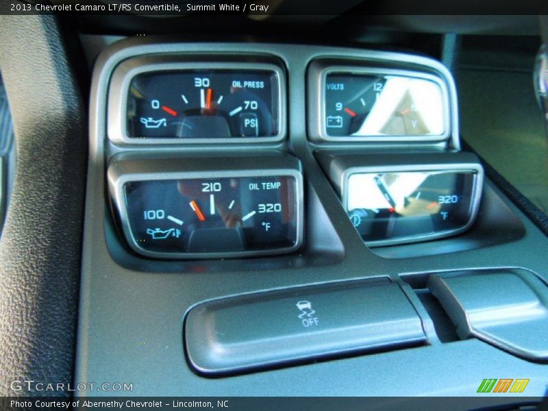  2013 Camaro LT/RS Convertible LT/RS Convertible Gauges