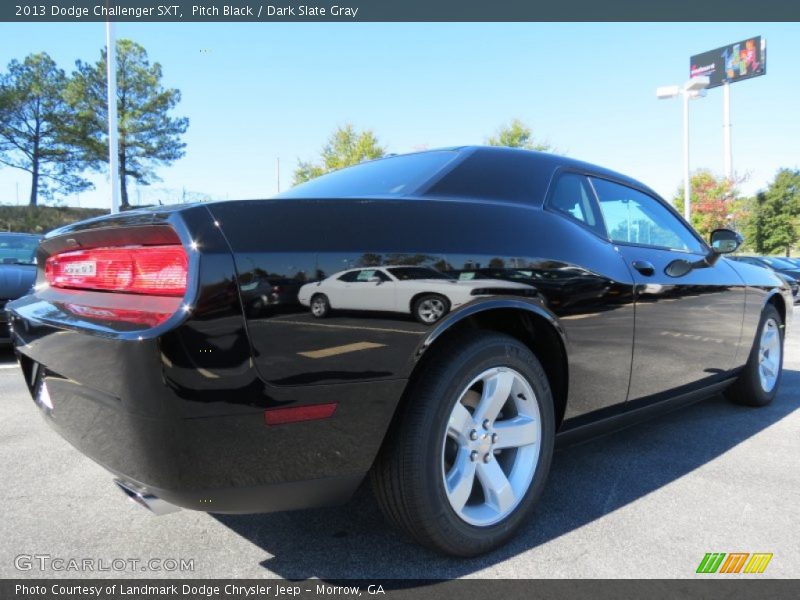 Pitch Black / Dark Slate Gray 2013 Dodge Challenger SXT