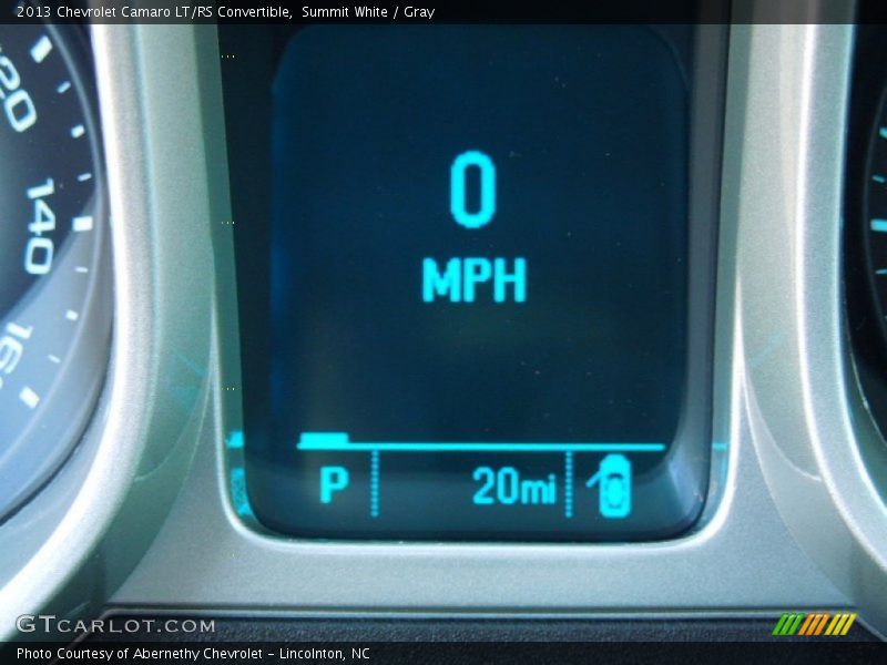 Summit White / Gray 2013 Chevrolet Camaro LT/RS Convertible