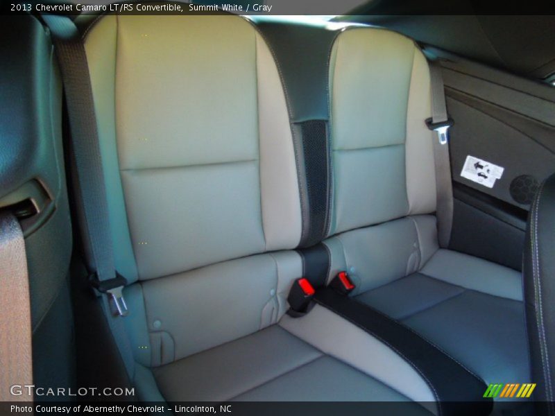 Summit White / Gray 2013 Chevrolet Camaro LT/RS Convertible