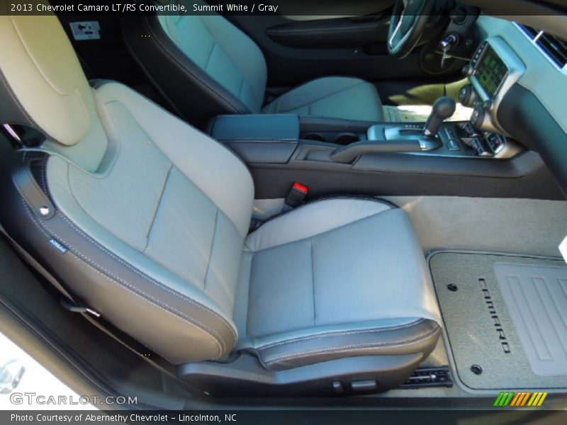 Summit White / Gray 2013 Chevrolet Camaro LT/RS Convertible