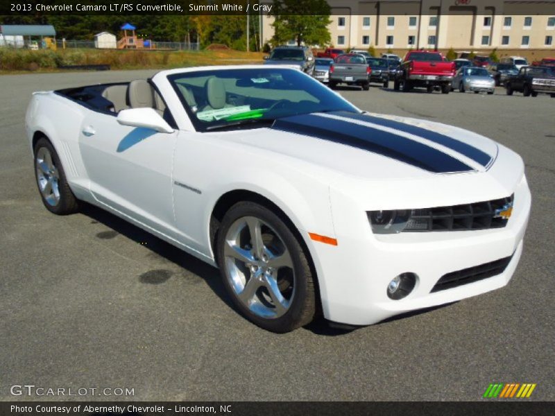 Front 3/4 View of 2013 Camaro LT/RS Convertible