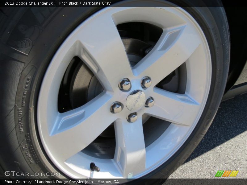 Pitch Black / Dark Slate Gray 2013 Dodge Challenger SXT