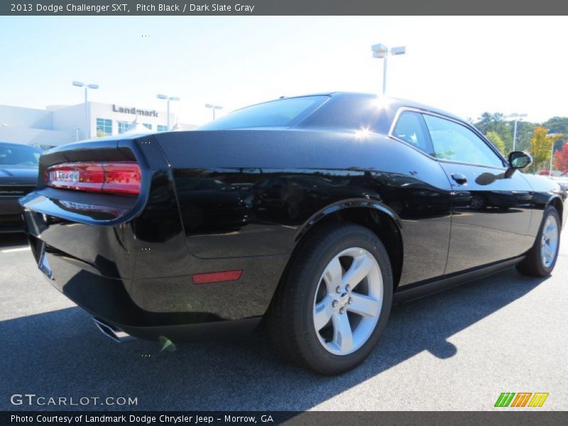 Pitch Black / Dark Slate Gray 2013 Dodge Challenger SXT