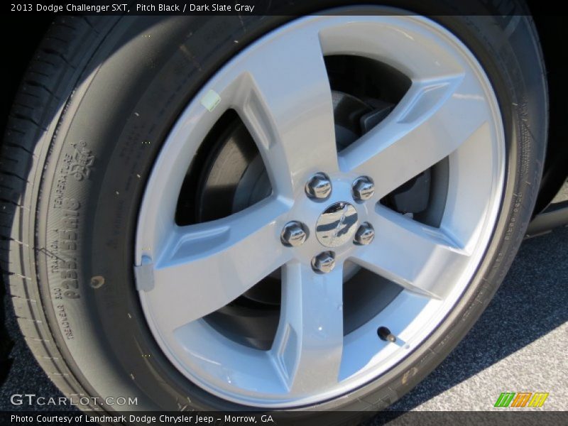 Pitch Black / Dark Slate Gray 2013 Dodge Challenger SXT