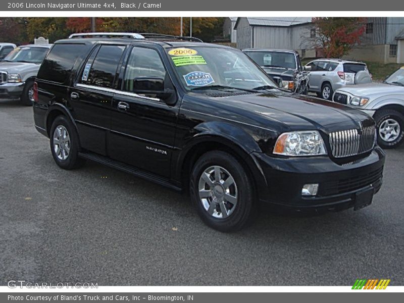 Black / Camel 2006 Lincoln Navigator Ultimate 4x4