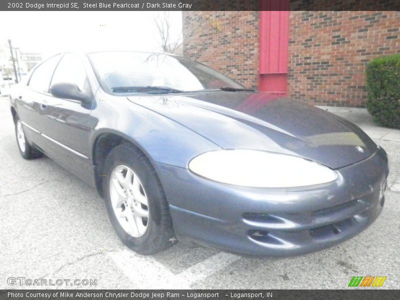 Steel Blue Pearlcoat / Dark Slate Gray 2002 Dodge Intrepid SE