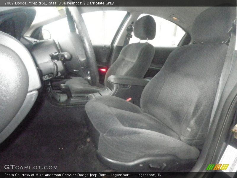Steel Blue Pearlcoat / Dark Slate Gray 2002 Dodge Intrepid SE