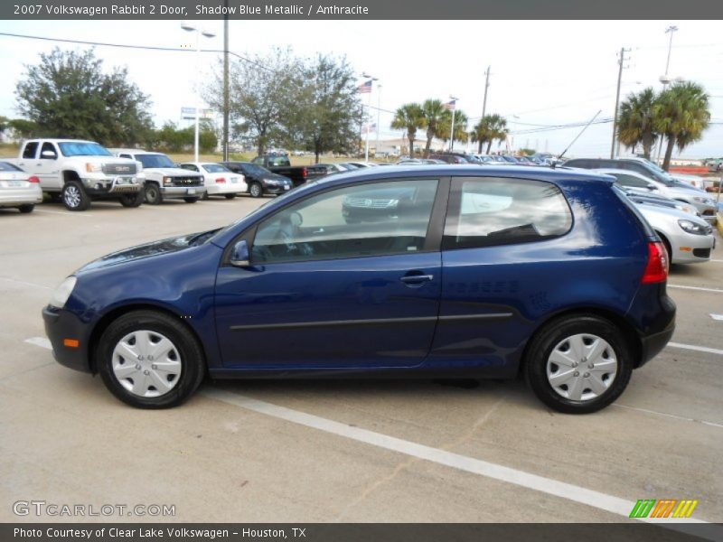  2007 Rabbit 2 Door Shadow Blue Metallic