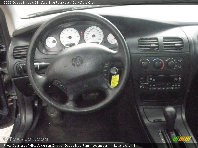Steel Blue Pearlcoat / Dark Slate Gray 2002 Dodge Intrepid SE
