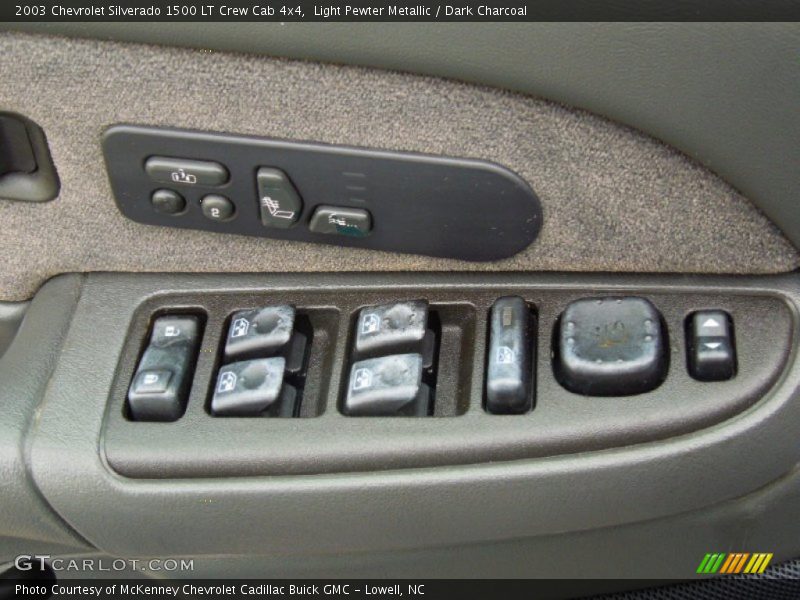 Light Pewter Metallic / Dark Charcoal 2003 Chevrolet Silverado 1500 LT Crew Cab 4x4