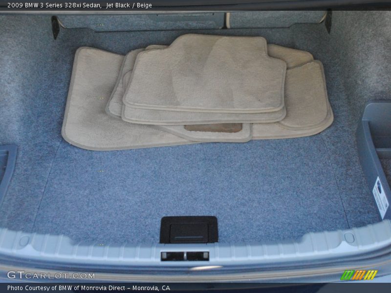 Jet Black / Beige 2009 BMW 3 Series 328xi Sedan