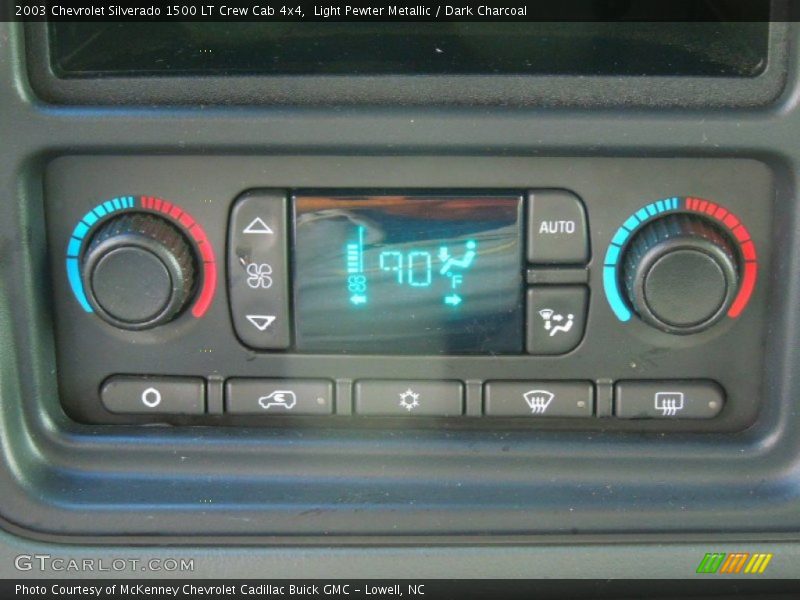 Light Pewter Metallic / Dark Charcoal 2003 Chevrolet Silverado 1500 LT Crew Cab 4x4