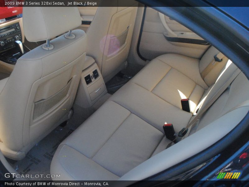 Jet Black / Beige 2009 BMW 3 Series 328xi Sedan