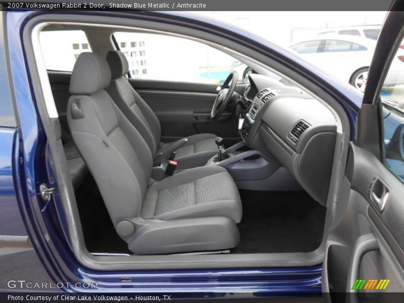  2007 Rabbit 2 Door Anthracite Interior