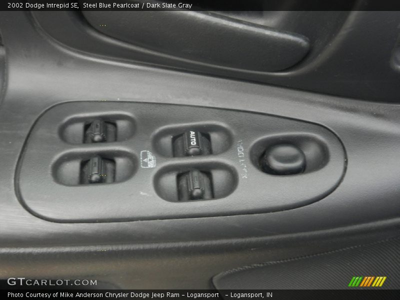 Steel Blue Pearlcoat / Dark Slate Gray 2002 Dodge Intrepid SE