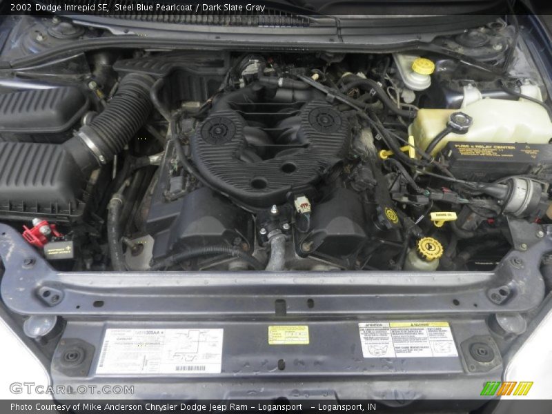 Steel Blue Pearlcoat / Dark Slate Gray 2002 Dodge Intrepid SE