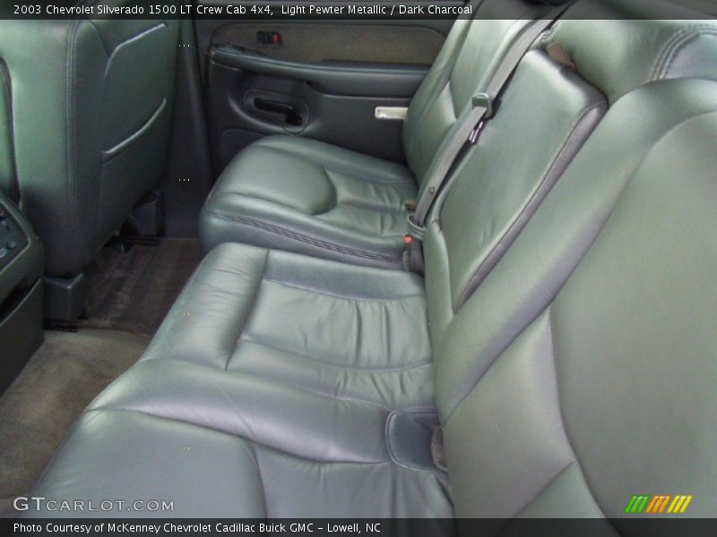 Light Pewter Metallic / Dark Charcoal 2003 Chevrolet Silverado 1500 LT Crew Cab 4x4