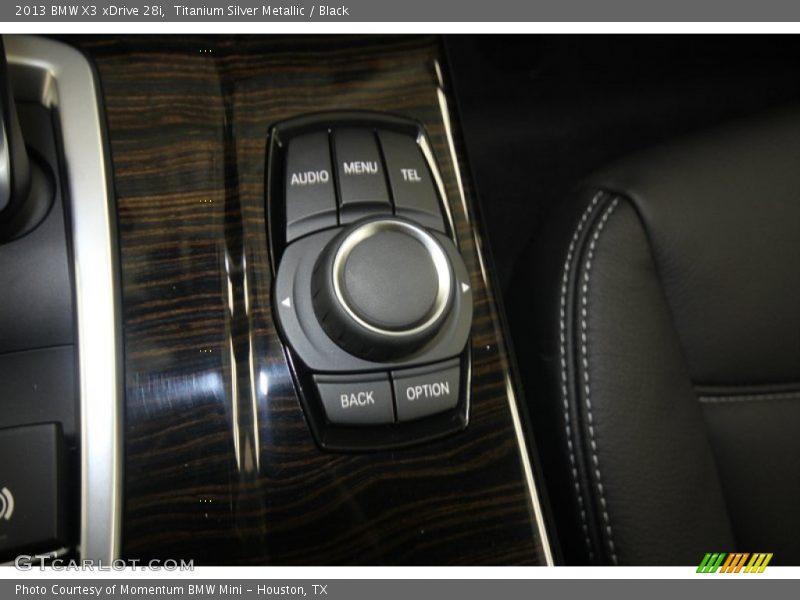 Titanium Silver Metallic / Black 2013 BMW X3 xDrive 28i