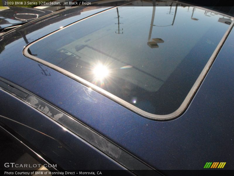 Jet Black / Beige 2009 BMW 3 Series 328xi Sedan