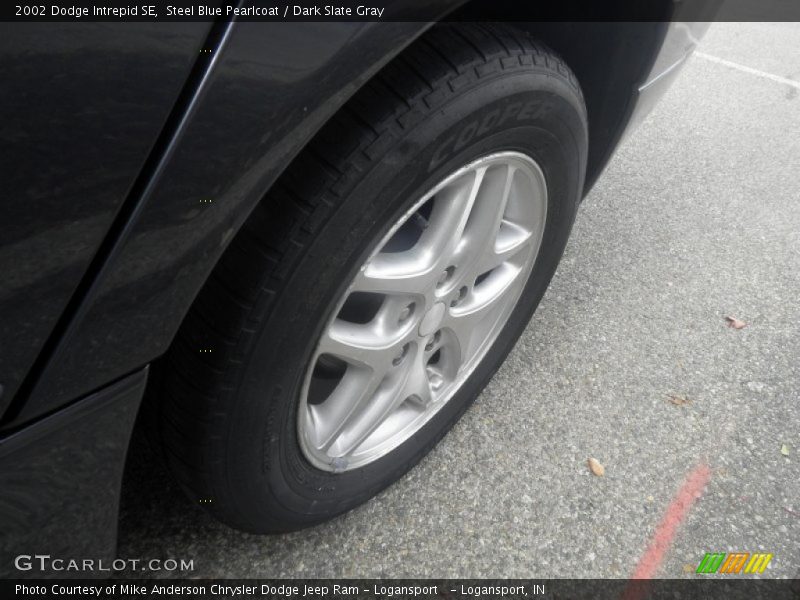 Steel Blue Pearlcoat / Dark Slate Gray 2002 Dodge Intrepid SE