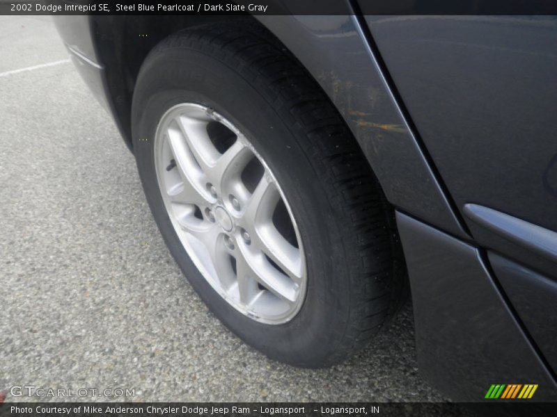 Steel Blue Pearlcoat / Dark Slate Gray 2002 Dodge Intrepid SE
