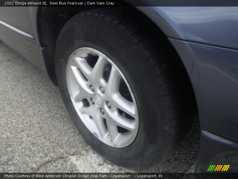 Steel Blue Pearlcoat / Dark Slate Gray 2002 Dodge Intrepid SE