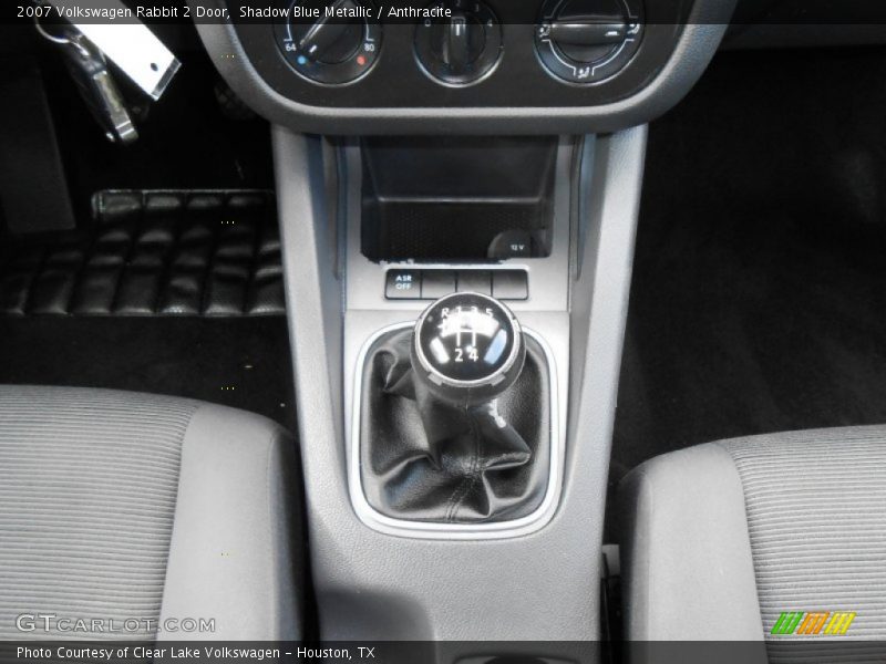  2007 Rabbit 2 Door 5 Speed Manual Shifter