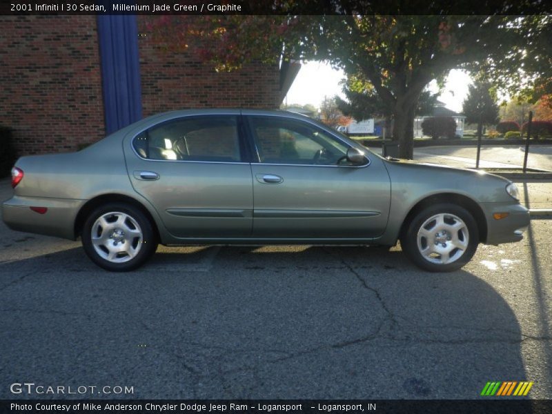 Millenium Jade Green / Graphite 2001 Infiniti I 30 Sedan