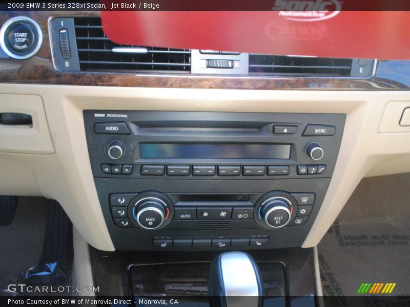 Jet Black / Beige 2009 BMW 3 Series 328xi Sedan