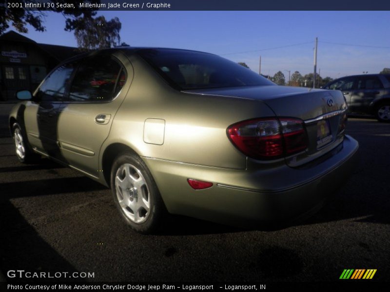 Millenium Jade Green / Graphite 2001 Infiniti I 30 Sedan
