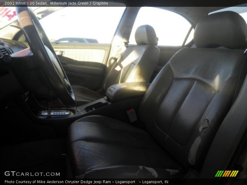 Millenium Jade Green / Graphite 2001 Infiniti I 30 Sedan