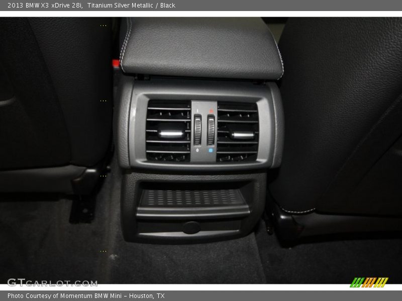 Titanium Silver Metallic / Black 2013 BMW X3 xDrive 28i
