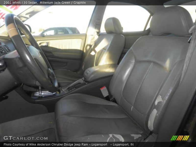 Millenium Jade Green / Graphite 2001 Infiniti I 30 Sedan