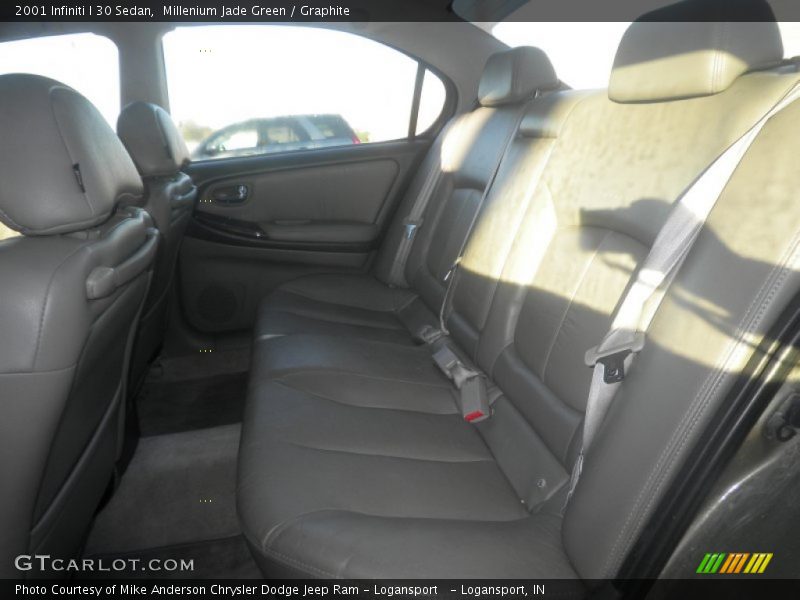 Millenium Jade Green / Graphite 2001 Infiniti I 30 Sedan