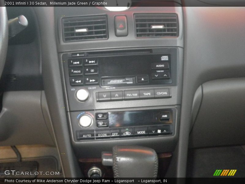 Millenium Jade Green / Graphite 2001 Infiniti I 30 Sedan