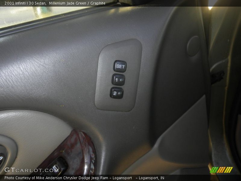 Millenium Jade Green / Graphite 2001 Infiniti I 30 Sedan