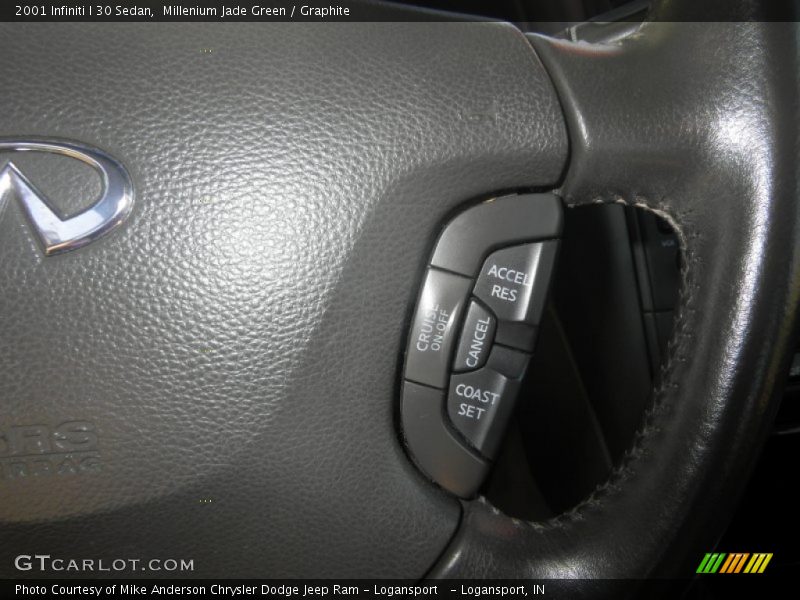 Millenium Jade Green / Graphite 2001 Infiniti I 30 Sedan