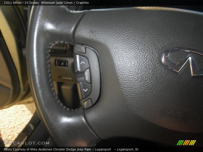 Millenium Jade Green / Graphite 2001 Infiniti I 30 Sedan