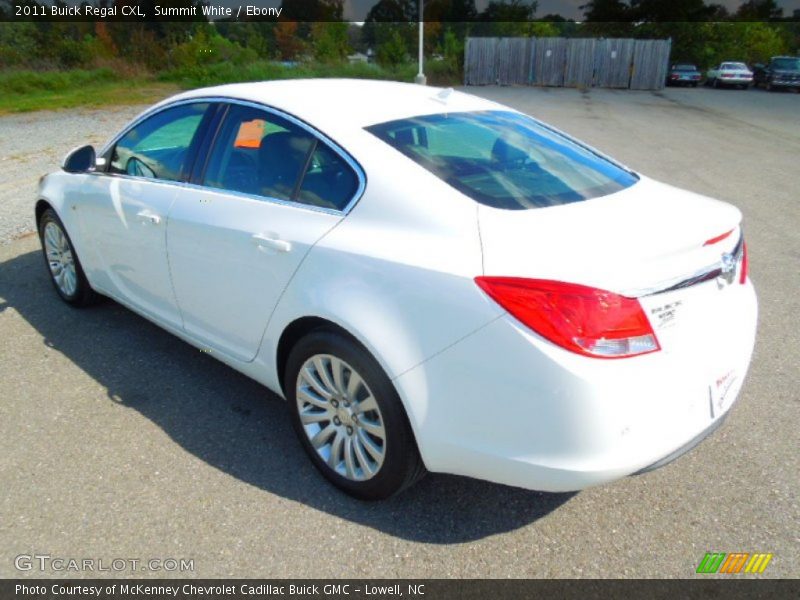 Summit White / Ebony 2011 Buick Regal CXL