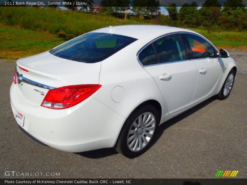 Summit White / Ebony 2011 Buick Regal CXL
