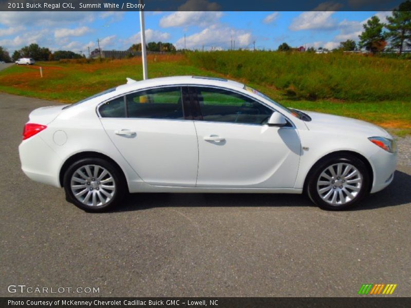 Summit White / Ebony 2011 Buick Regal CXL