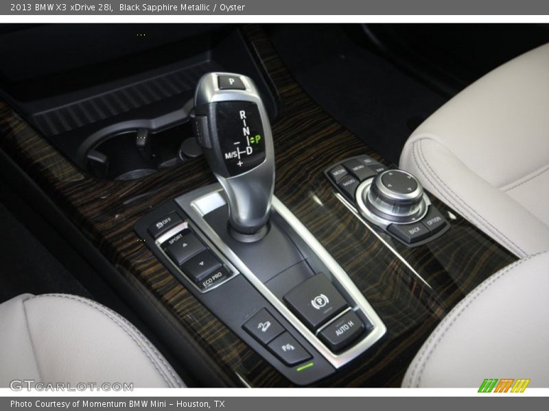 Black Sapphire Metallic / Oyster 2013 BMW X3 xDrive 28i