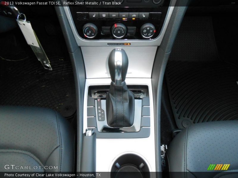 Reflex Silver Metallic / Titan Black 2013 Volkswagen Passat TDI SE