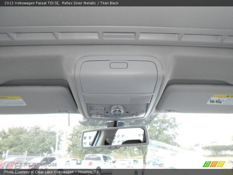Reflex Silver Metallic / Titan Black 2013 Volkswagen Passat TDI SE