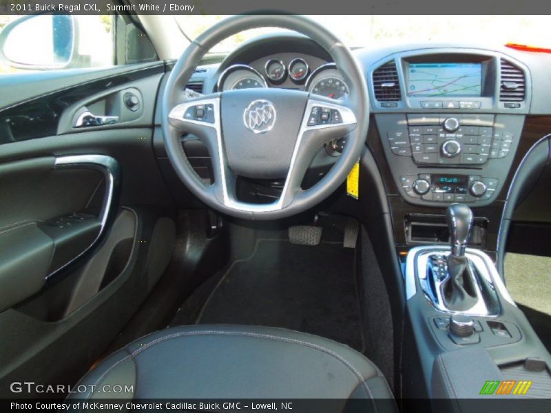 Summit White / Ebony 2011 Buick Regal CXL