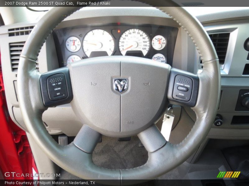  2007 Ram 2500 ST Quad Cab Steering Wheel