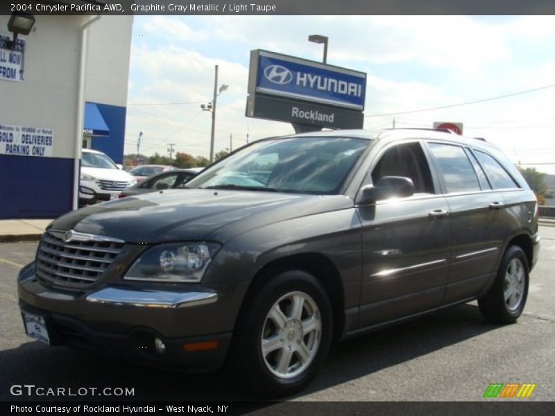 Graphite Gray Metallic / Light Taupe 2004 Chrysler Pacifica AWD
