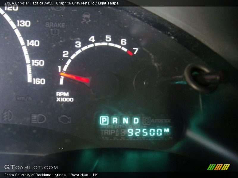 Graphite Gray Metallic / Light Taupe 2004 Chrysler Pacifica AWD