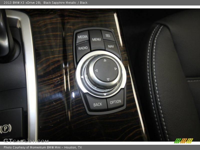 Black Sapphire Metallic / Black 2013 BMW X3 xDrive 28i
